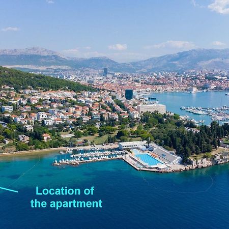 Beachfront Apartment Drazen, With Garden And Parking Сплит Экстерьер фото